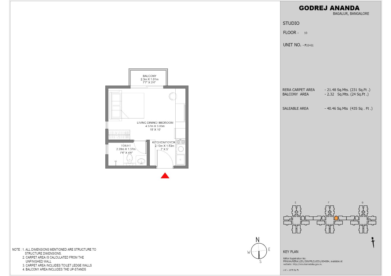 Godrej Ananda Bangalore Studio Apartment Sale